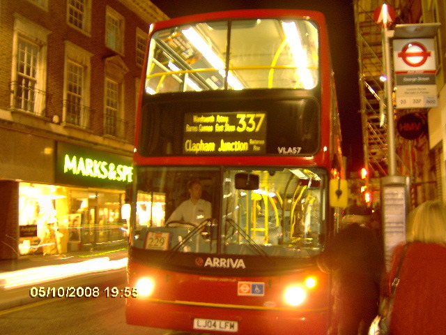 337 to East Sheen. Arriva VLA67 LJ04LFM.